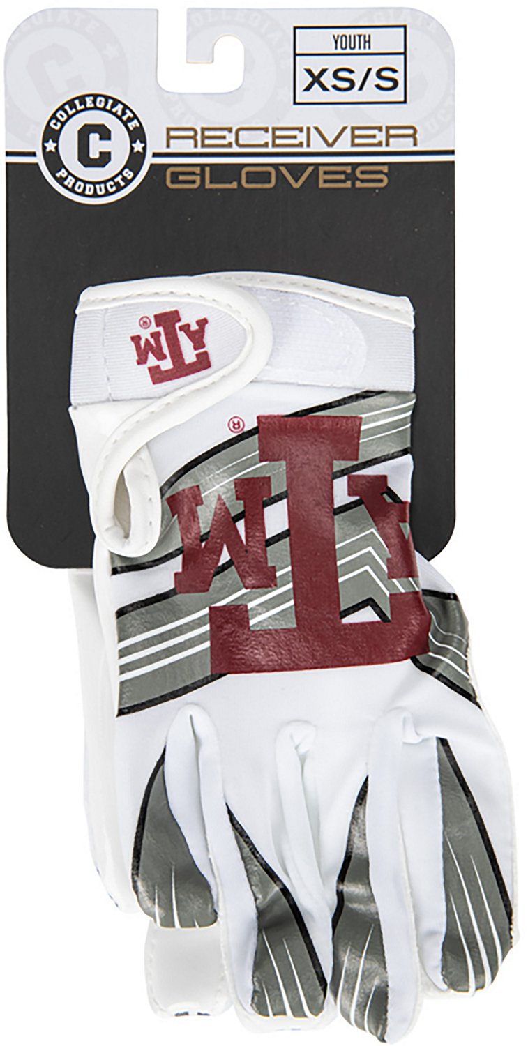 Franklin Kids' Texas A&M University Football Receiver Gloves - view number 5