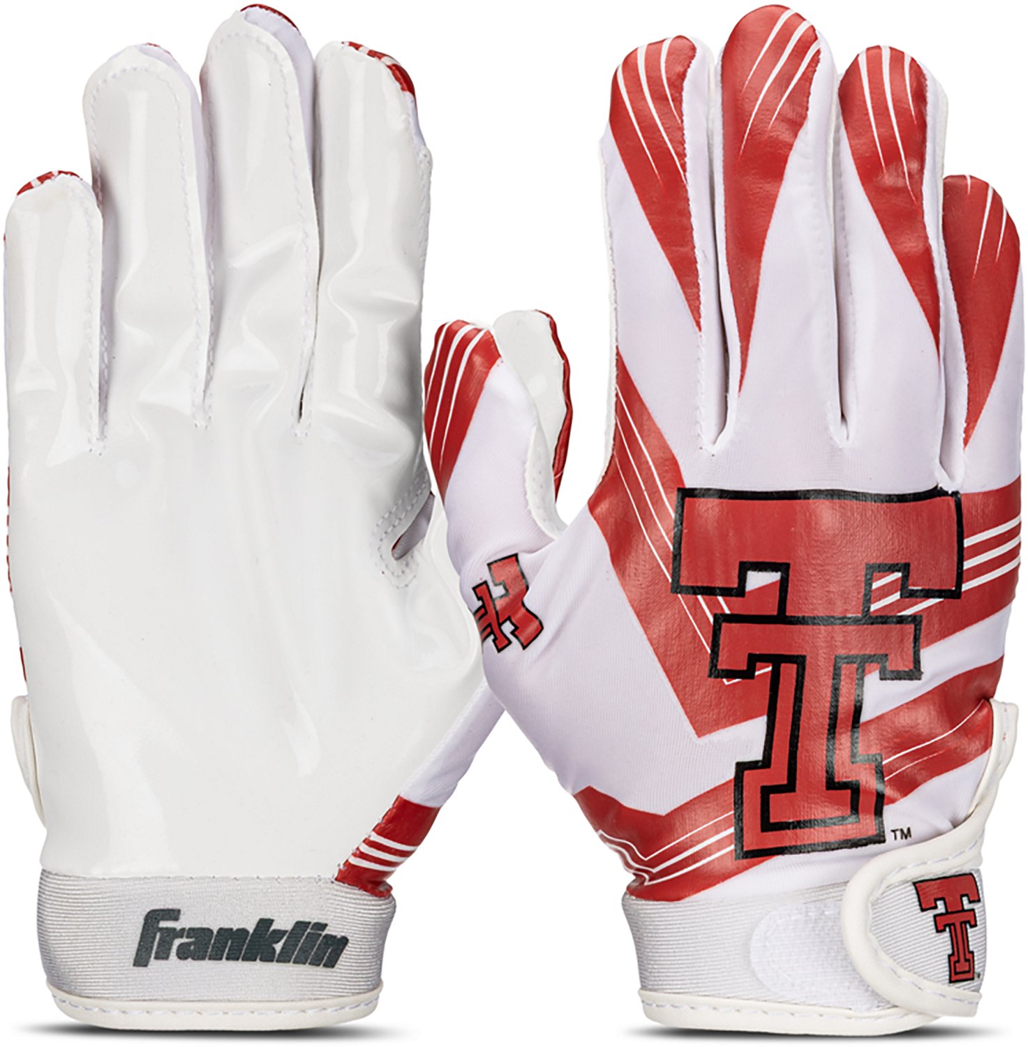 Franklin Kids' Texas Tech University Football Receiver Gloves