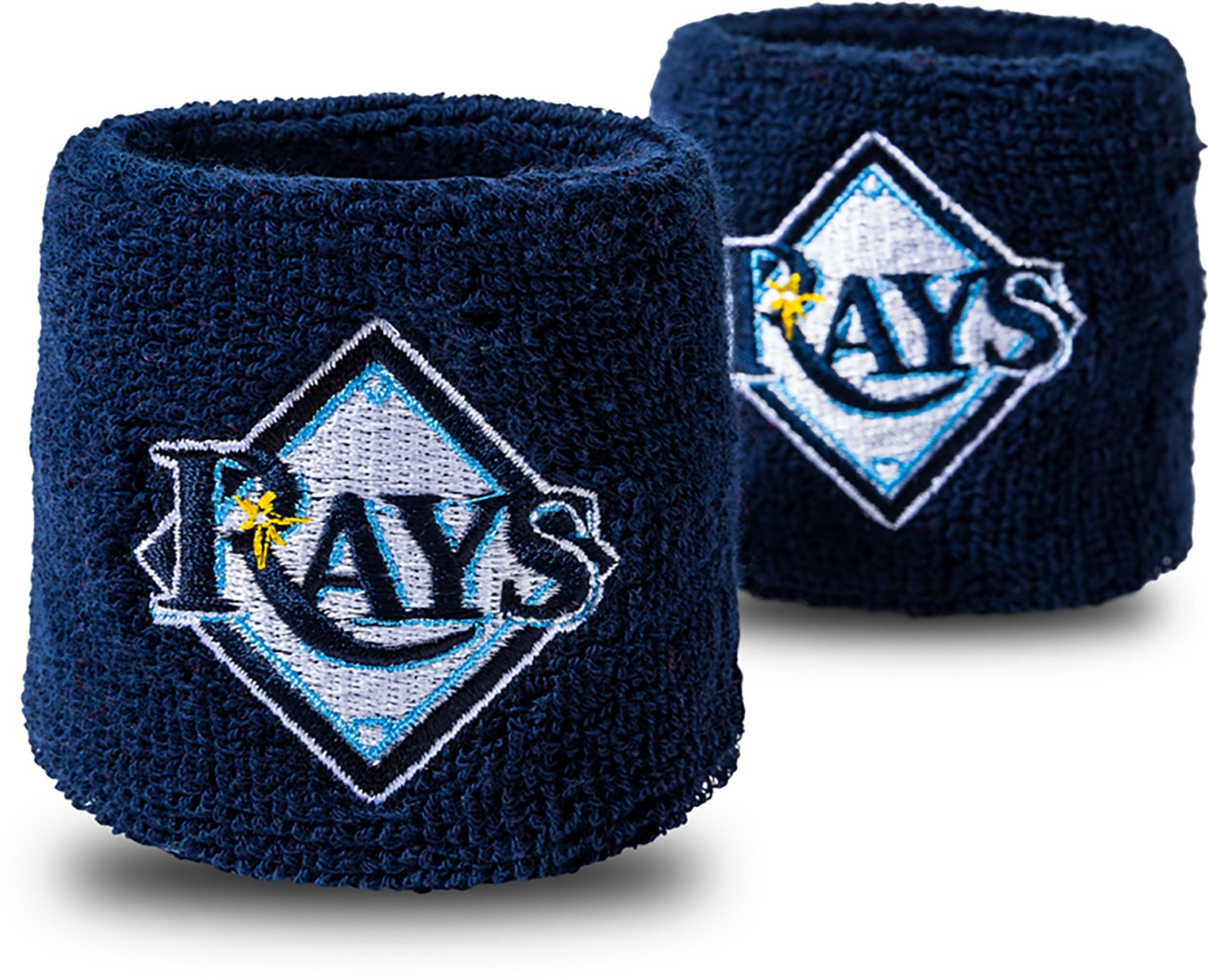 Franklin Sports Tampa Bay Rays MLB Wristbands