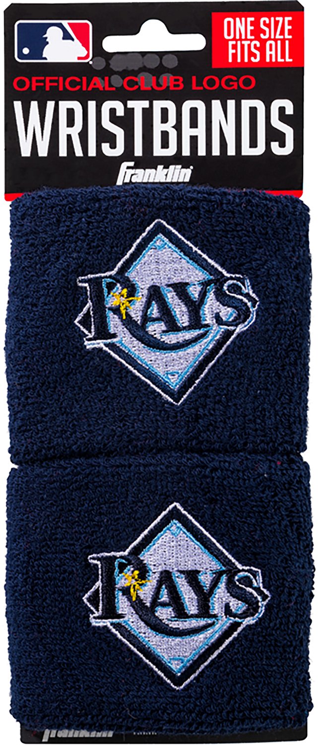 Franklin Sports Tampa Bay Rays MLB Wristbands - view number 2