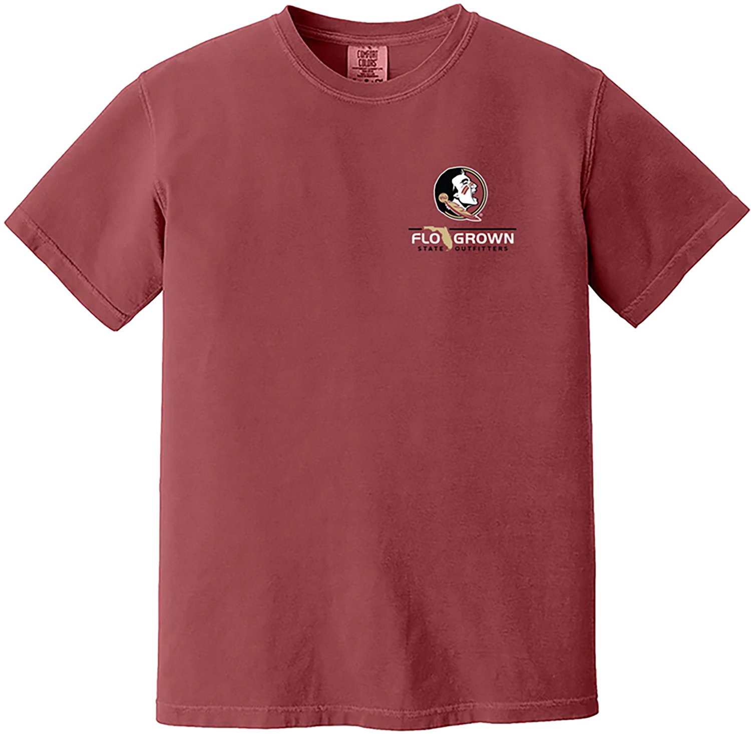 FLOGROWN Men's Florida State University Campus Poster Graphic T-shirt