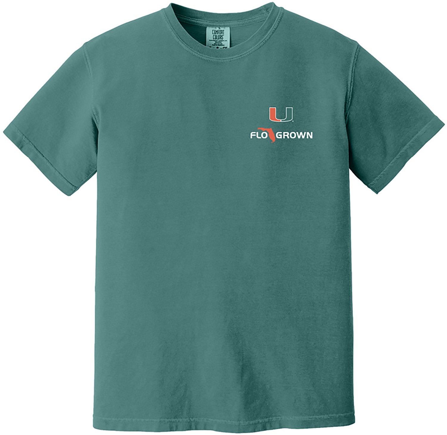FLOGROWN Men's University of Miami Campus Poster Graphic T-shirt