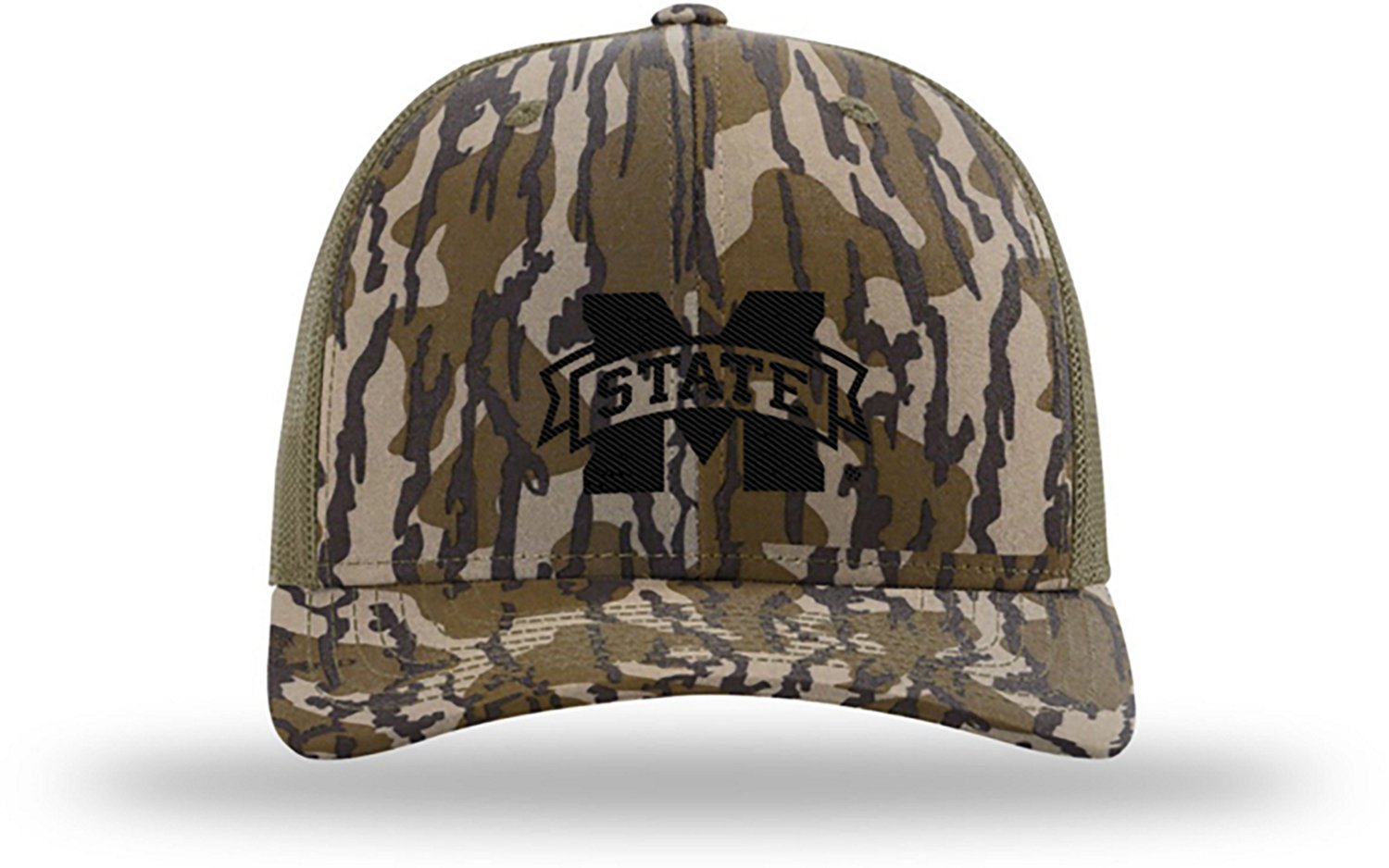 Uscape Apparel x Richardson Sports Men's Mississippi State University Bottomland Camo Trucker Hat