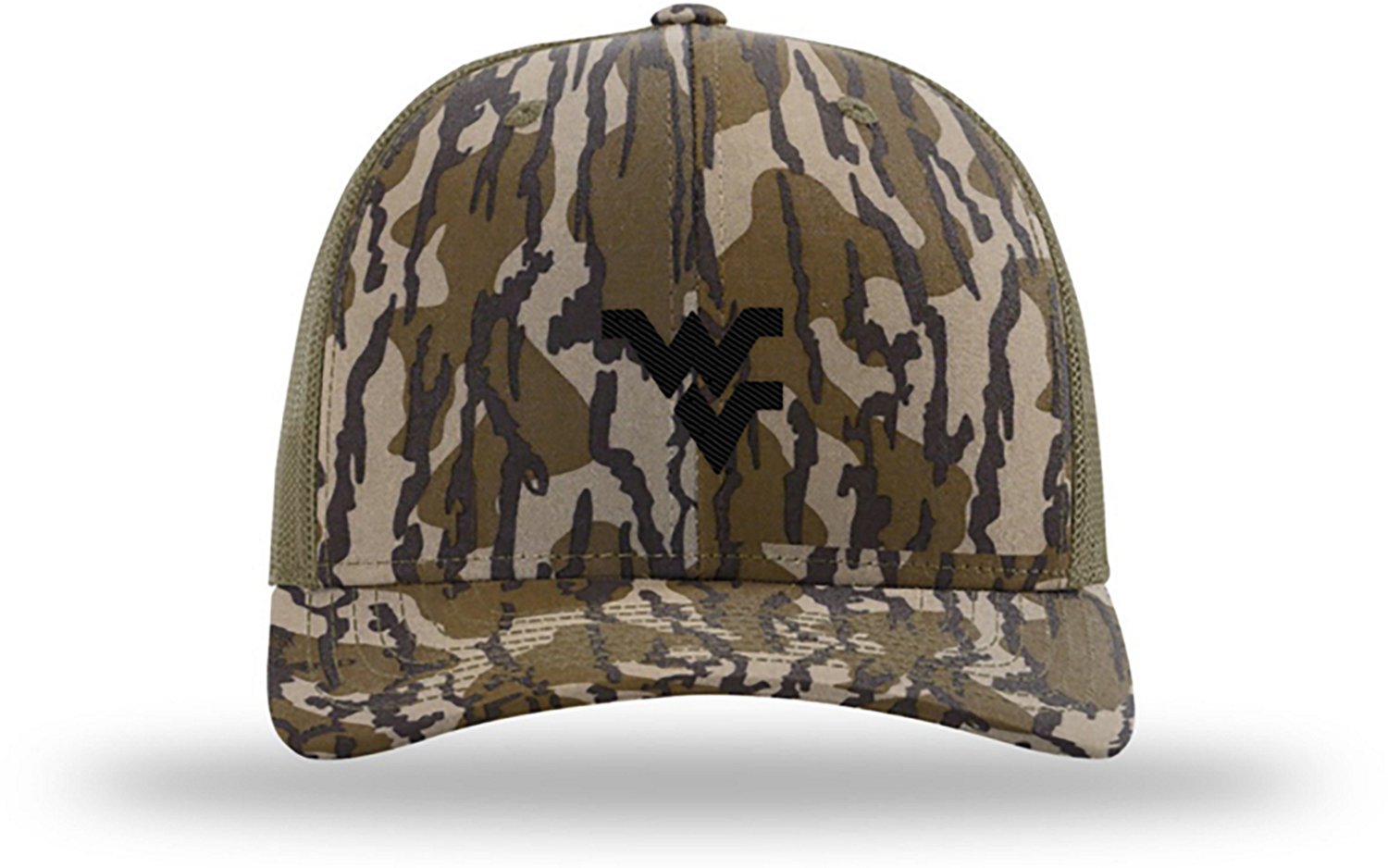 Uscape Apparel x Richardson Sports Men's West Virginia University Bottomland Camo Trucker Hat