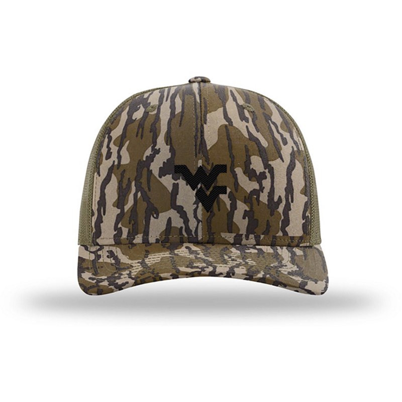 Uscape Apparel x Richardson Sports Men's West Virginia University Bottomland Camo Trucker Hat