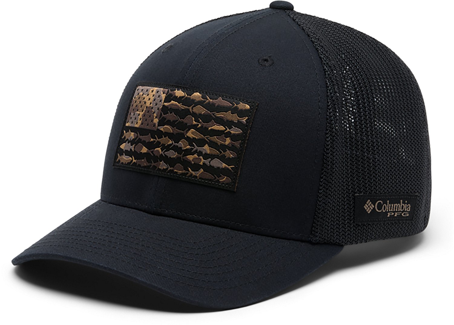 Columbia Sportswear Men's PFG Mesh Fish Flag Ball Cap - view number 5