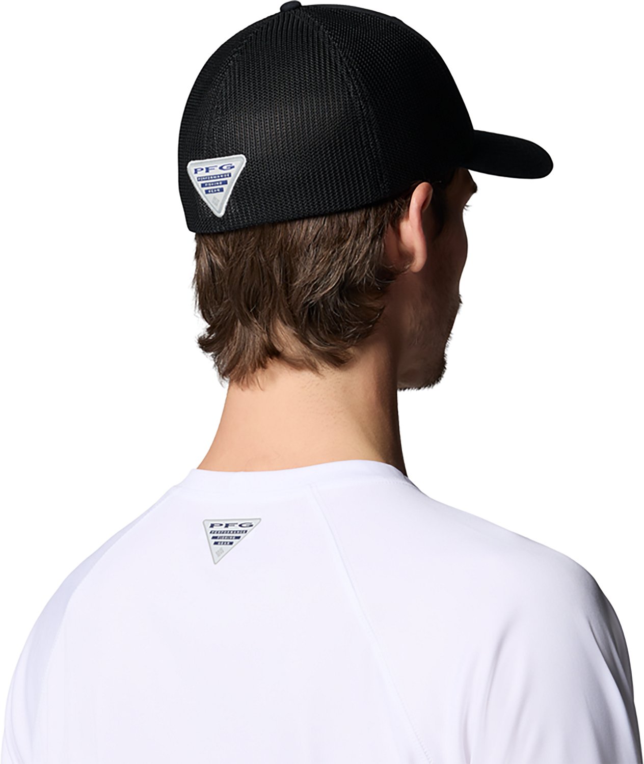 Columbia Sportswear Men's PFG Mesh Fish Flag Ball Cap - view number 2