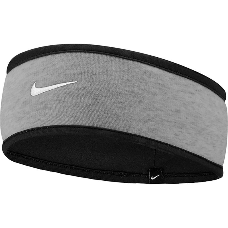 Nike Men's Studio Fleece Headband - Dark Gray Heather