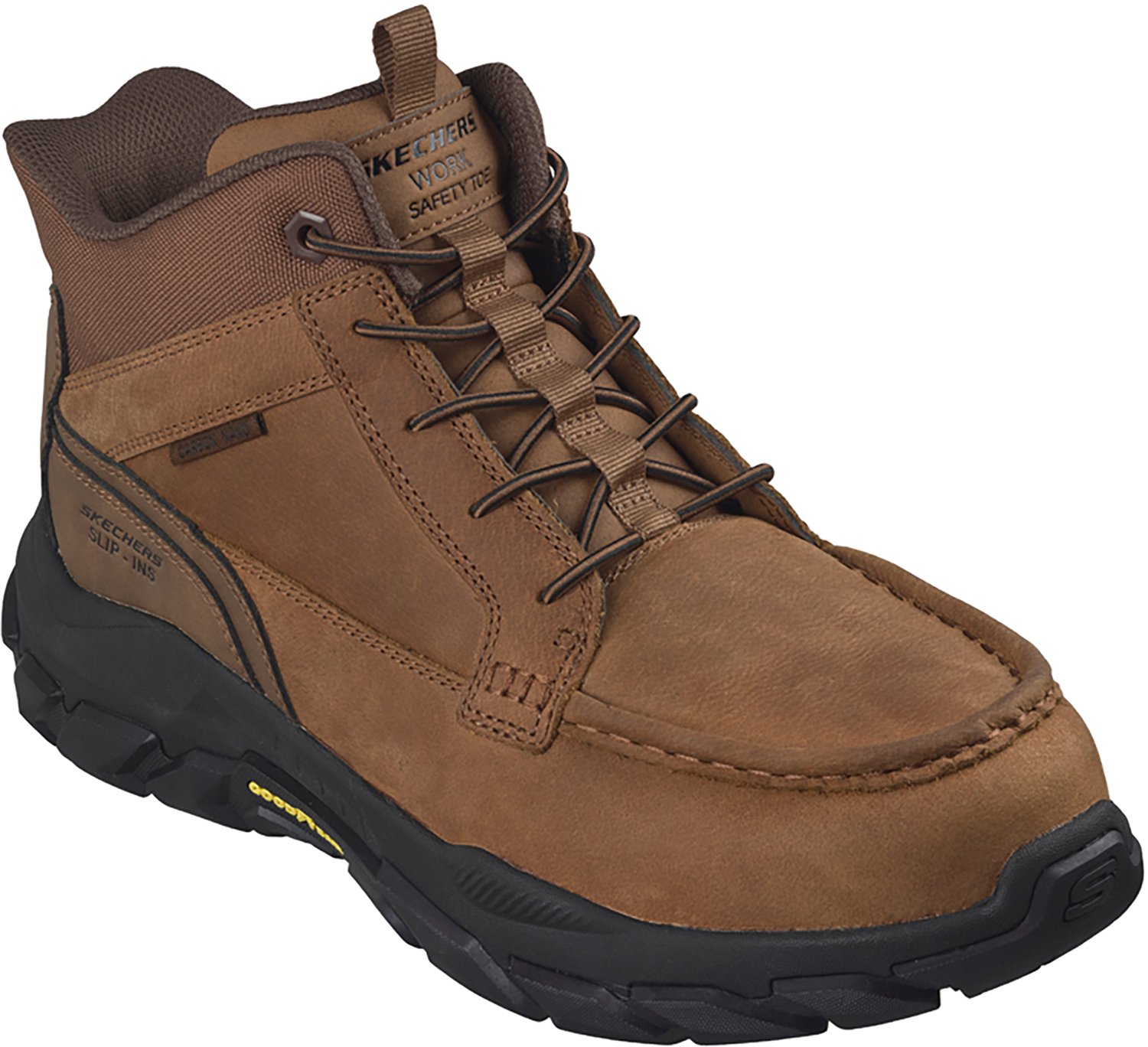 SKECHERS Men's Slip-ins Work™: Santoro - Santoro Safety Toe Boots - view number 3