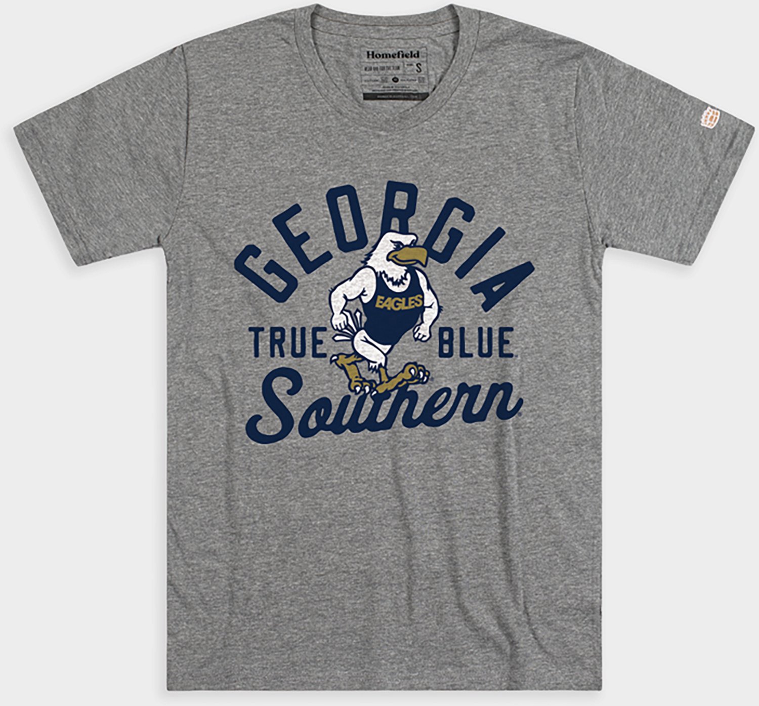 Homefield Men's Georgia Southern Eagles True Blue Short Sleeve T-shirt