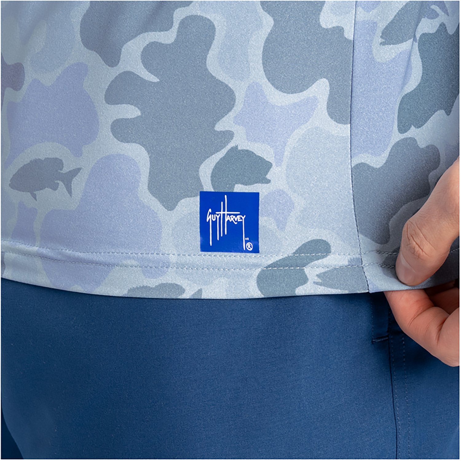Guy Harvey Men's Marlin Air Mallard Camo Sun Protection Hoodie - view number 6