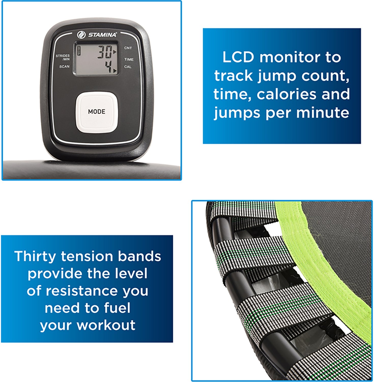 Stamina InTone Oval Fitness Trampoline - view number 5