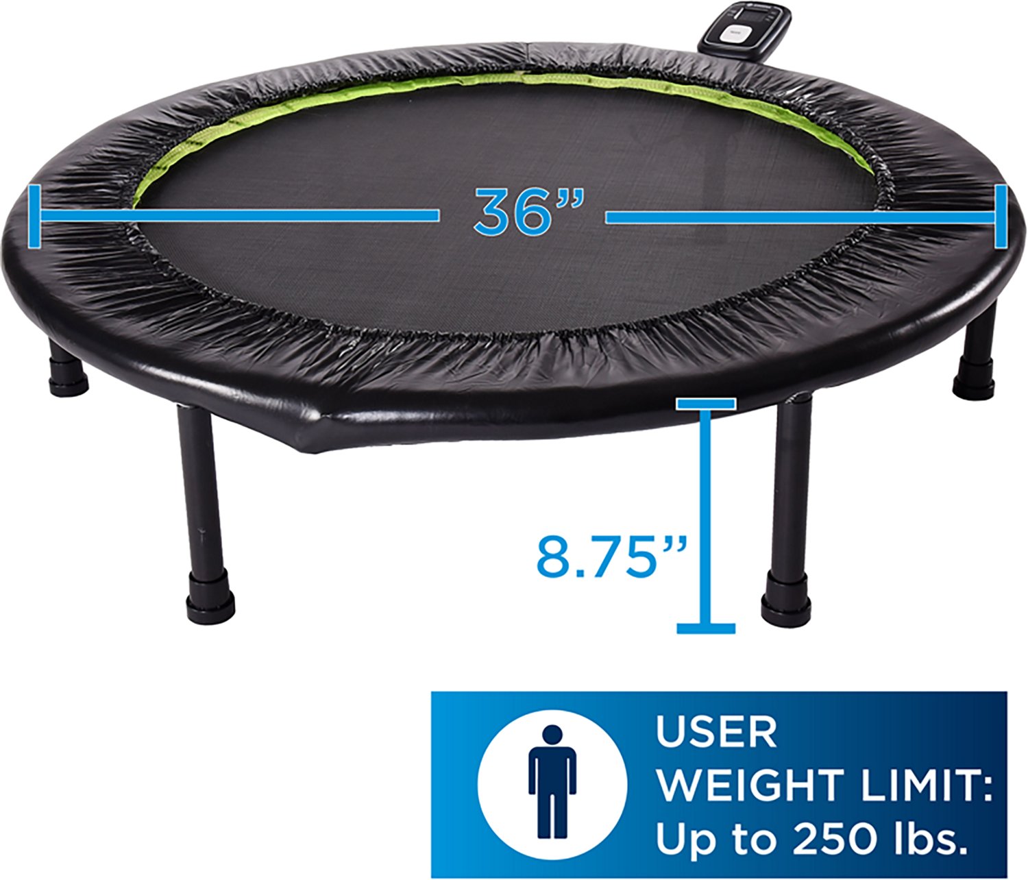Stamina InTone Oval Fitness Trampoline - view number 6