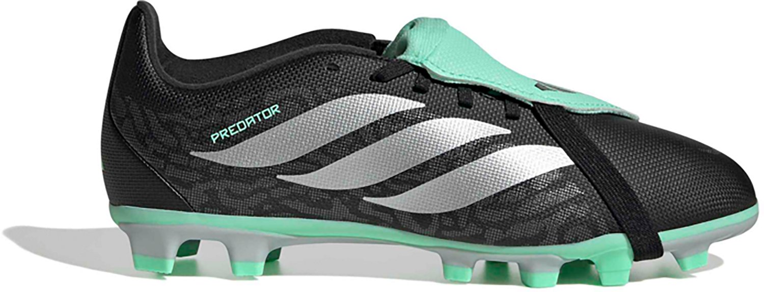 adidas Kids' Predator Club FT EL Firm-Ground/Multi-Ground Soccer Cleats