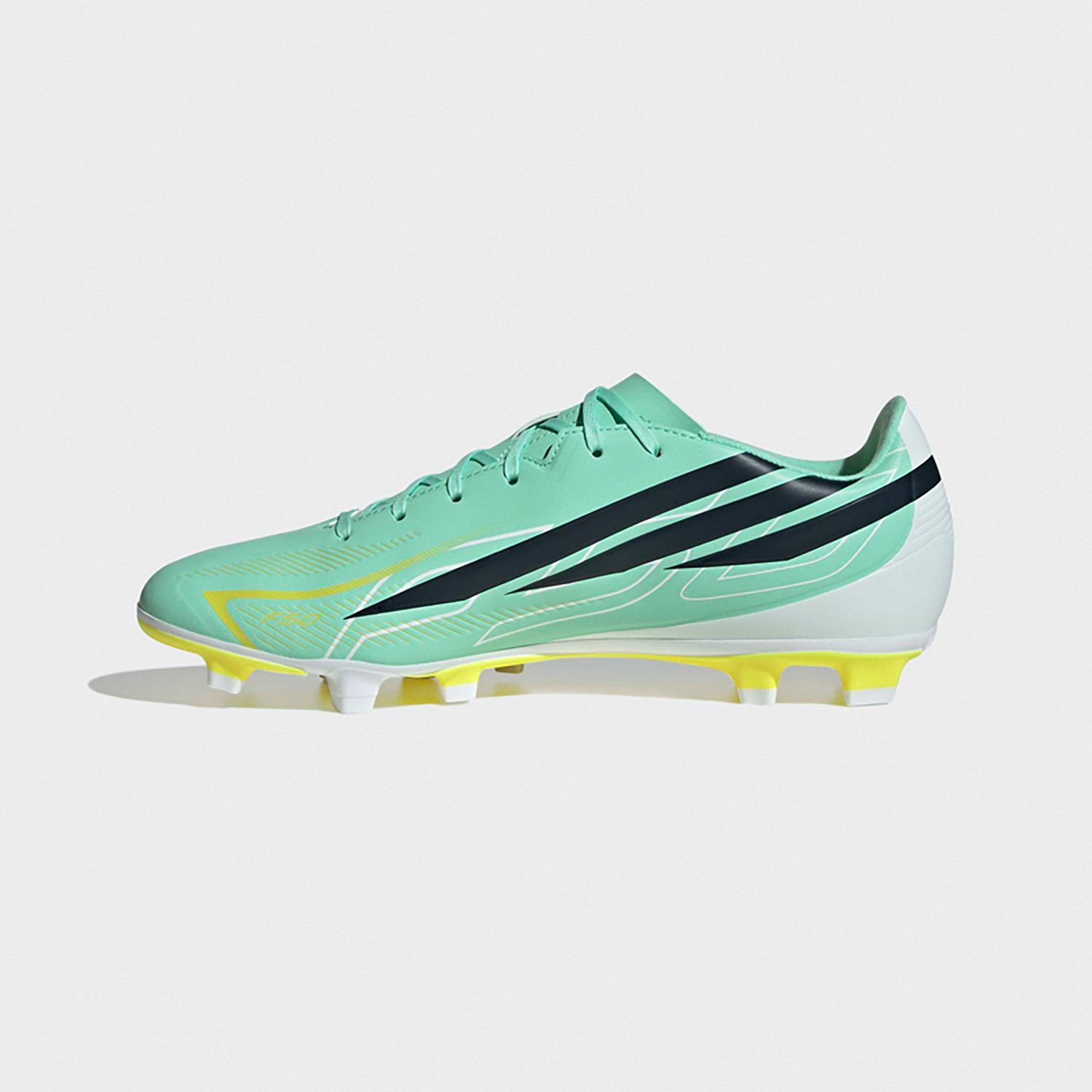 adidas Adults' F50 Hyperfast Club Firm Ground / Multi Ground Soccer Cleats - view number 2
