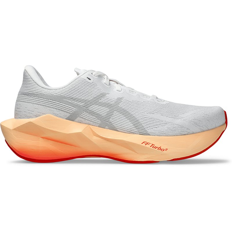 ASICS Women's NOVABLAST 6 Running Shoes, White/Vivid Coral
