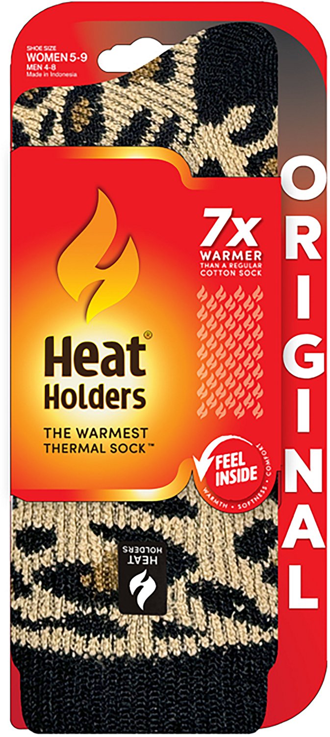 Heat Holders Women's Hadley Original Thermal Leopard Jacquard Crew Socks - view number 4