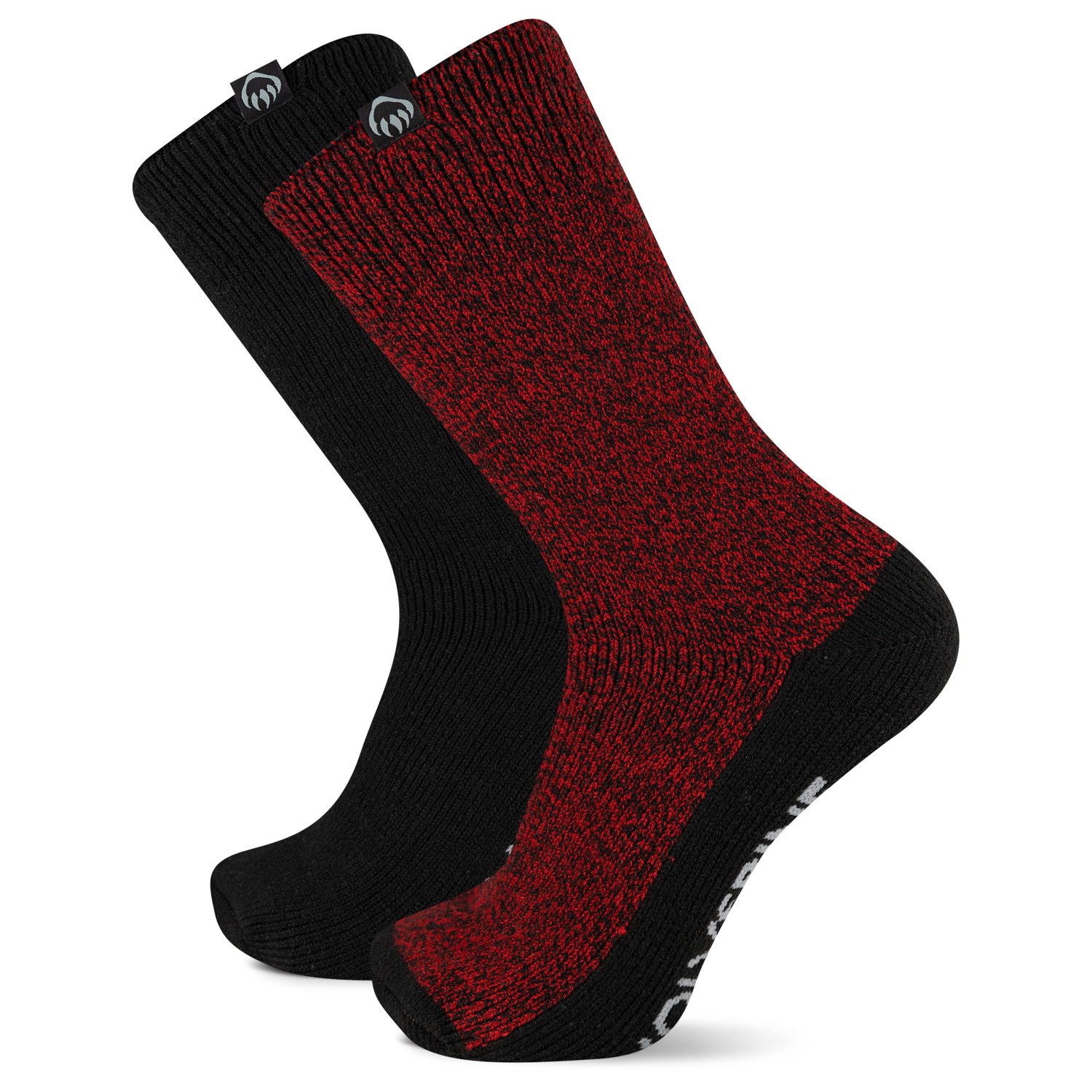Wolverine Men's Alpine Brushed Thermal Performance Crew Work Socks 2 Pack