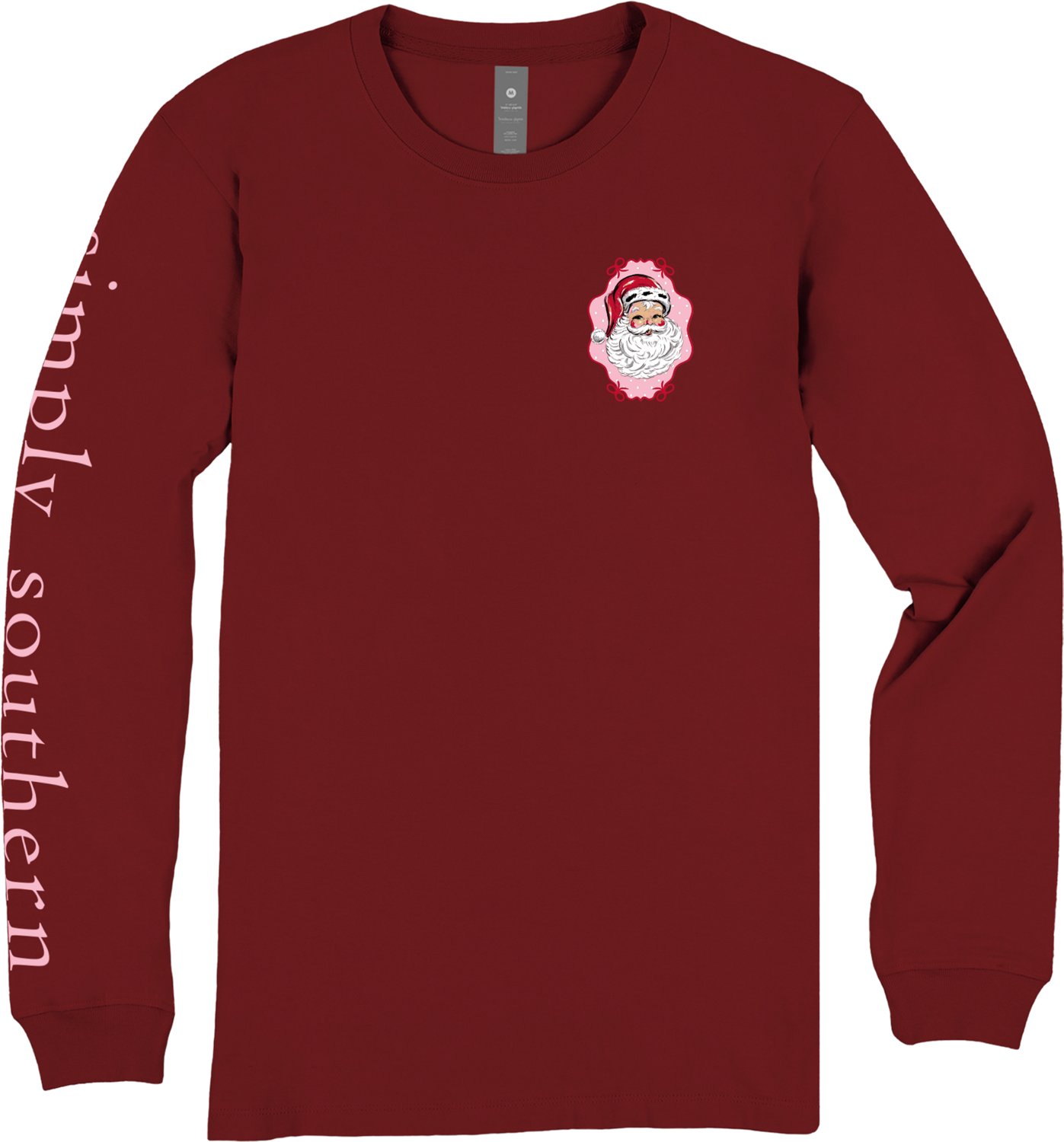 Simply Southern Women's Santa Outline Long-Sleeve T-Shirt - view number 4