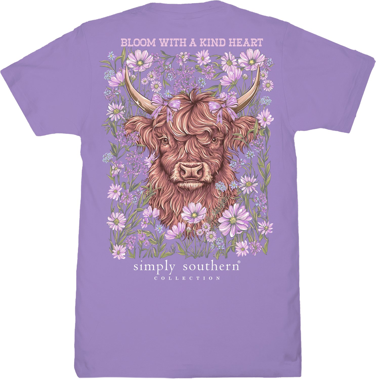 Simply Southern Women's Bloom Cow T-Shirt - view number 3