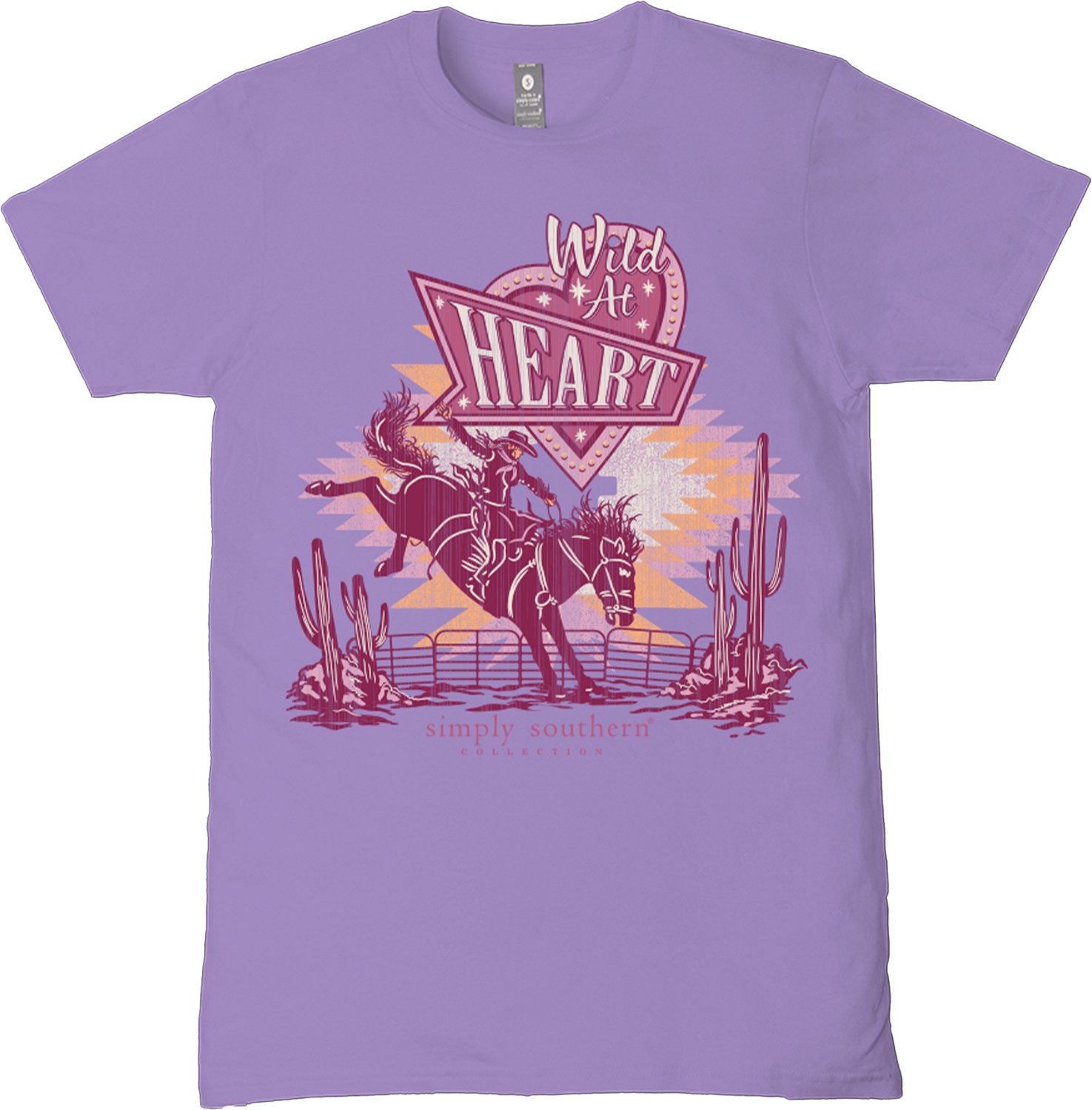 Simply Southern Women's Wild At Heart T-Shirt - view number 2