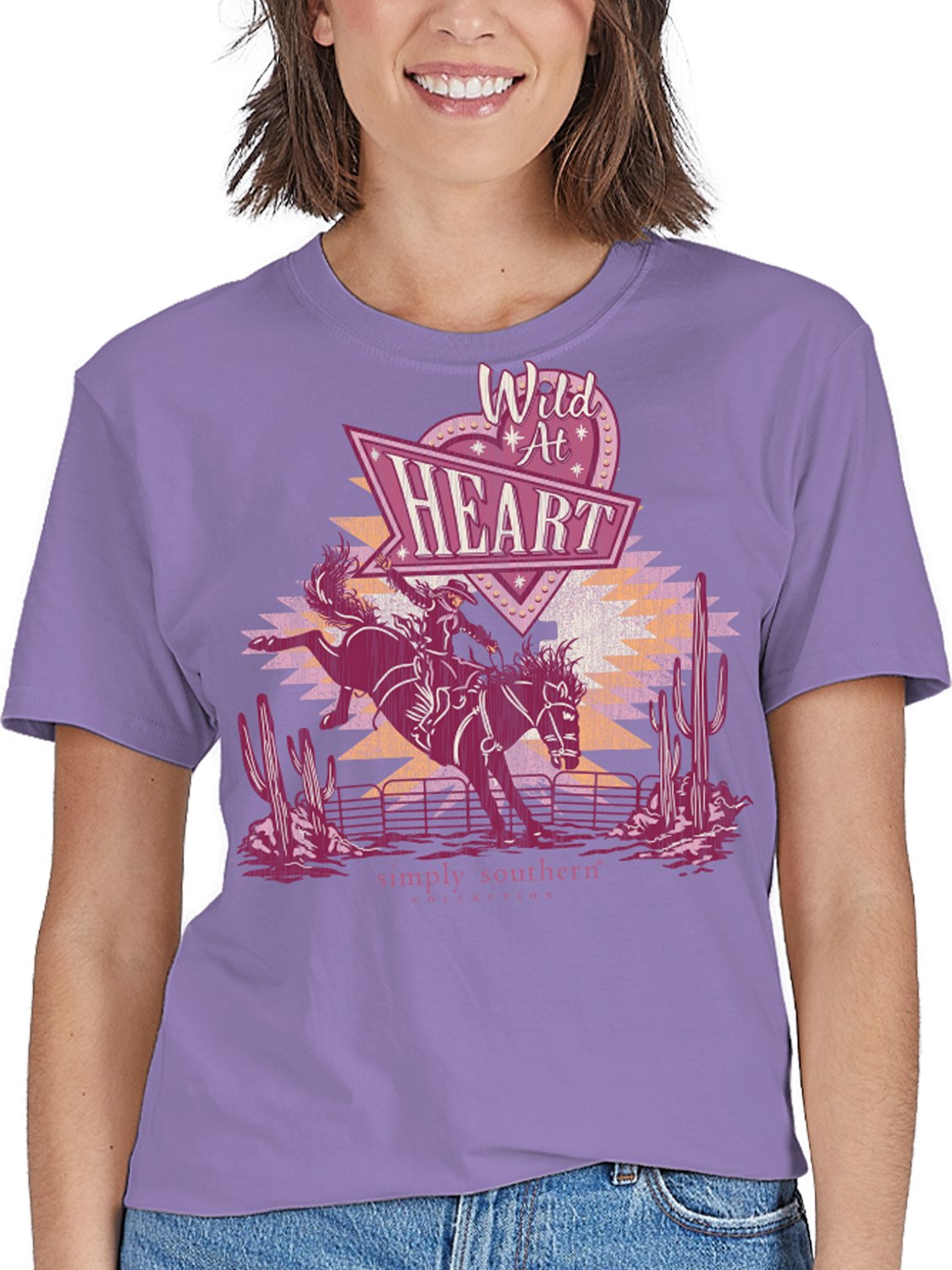 Simply Southern Women's Wild At Heart T-Shirt