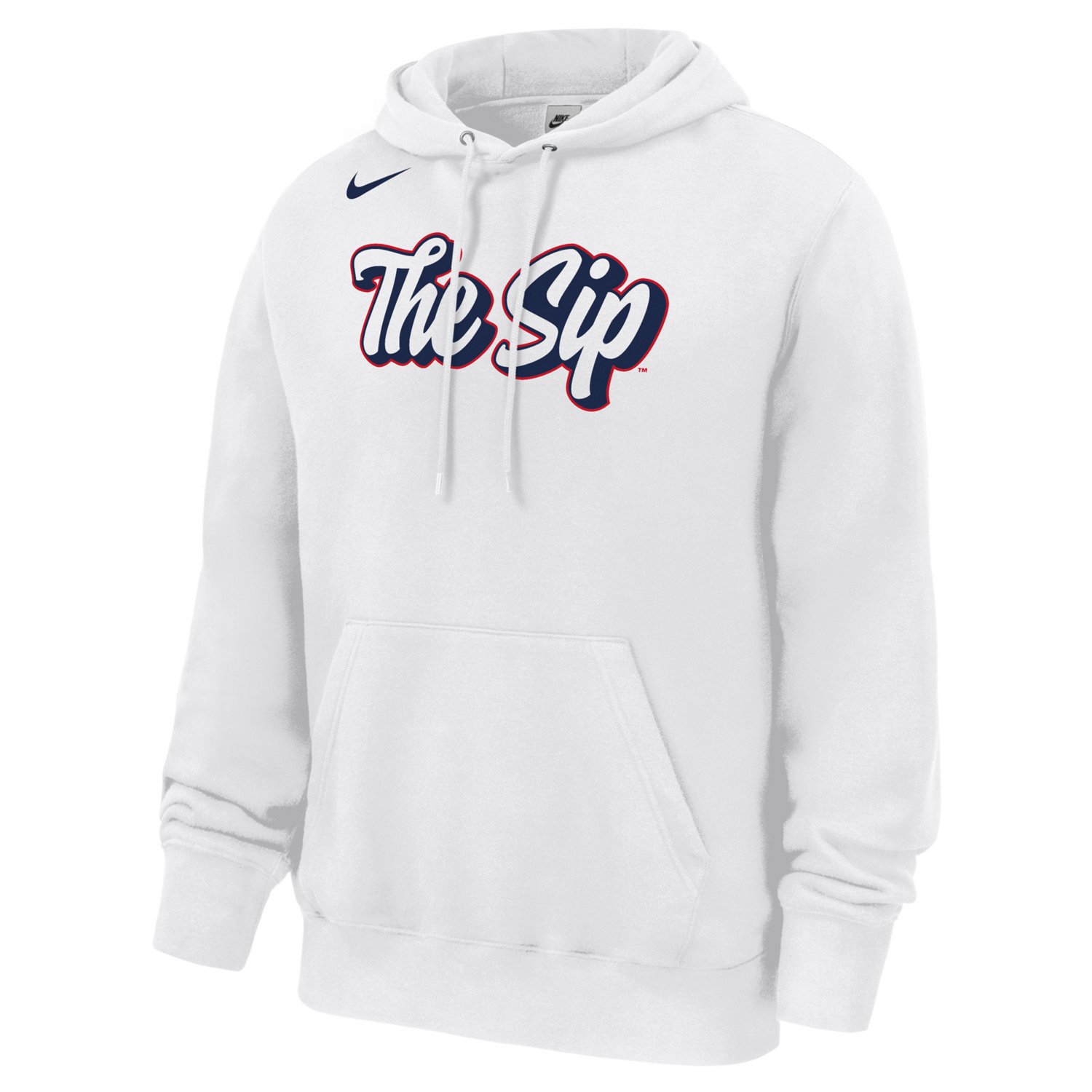 Nike Men's Ole Miss The Sip Script Club Fleece Hoodie