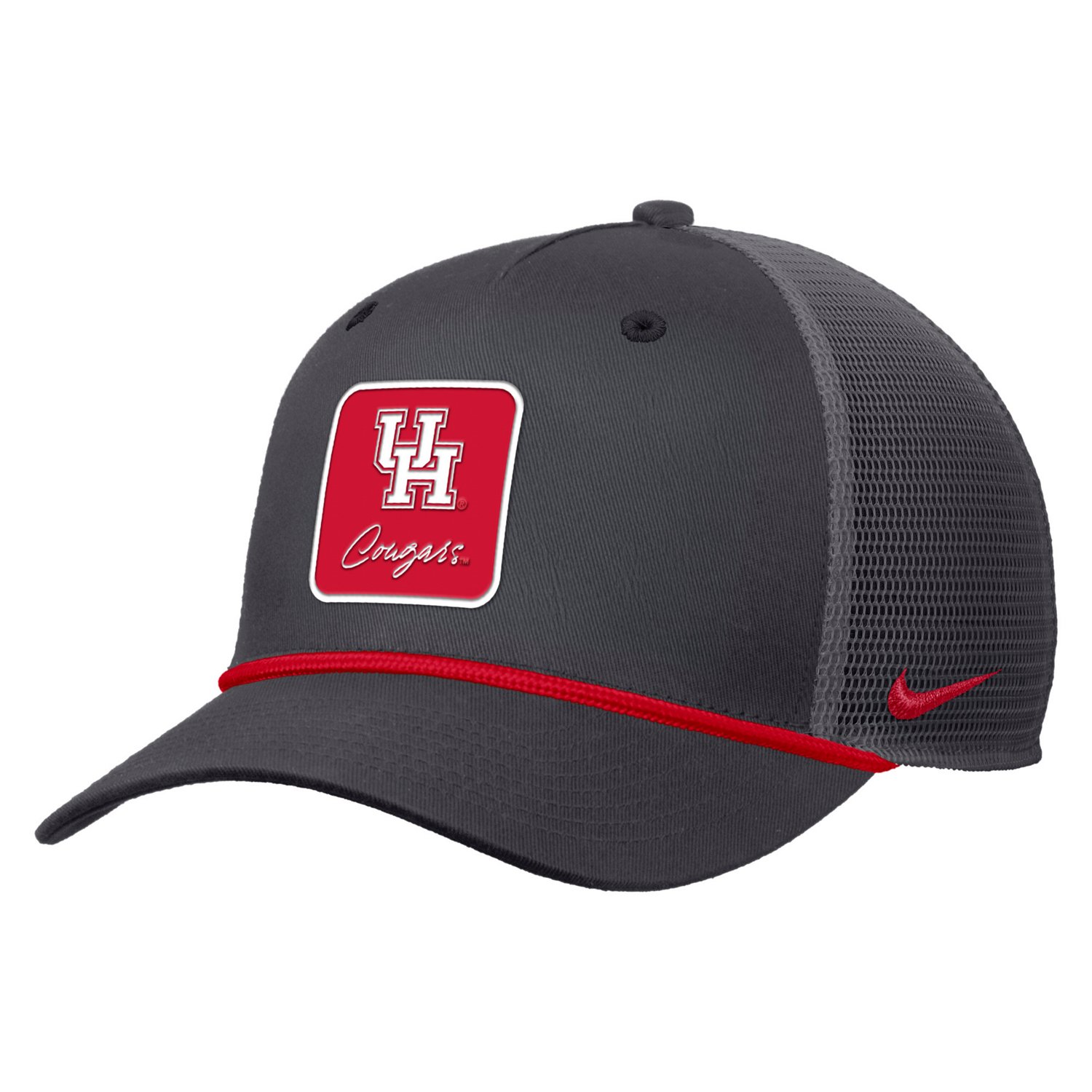 Nike Adults' Houston Primary Logo Rise Visor Rope Cap