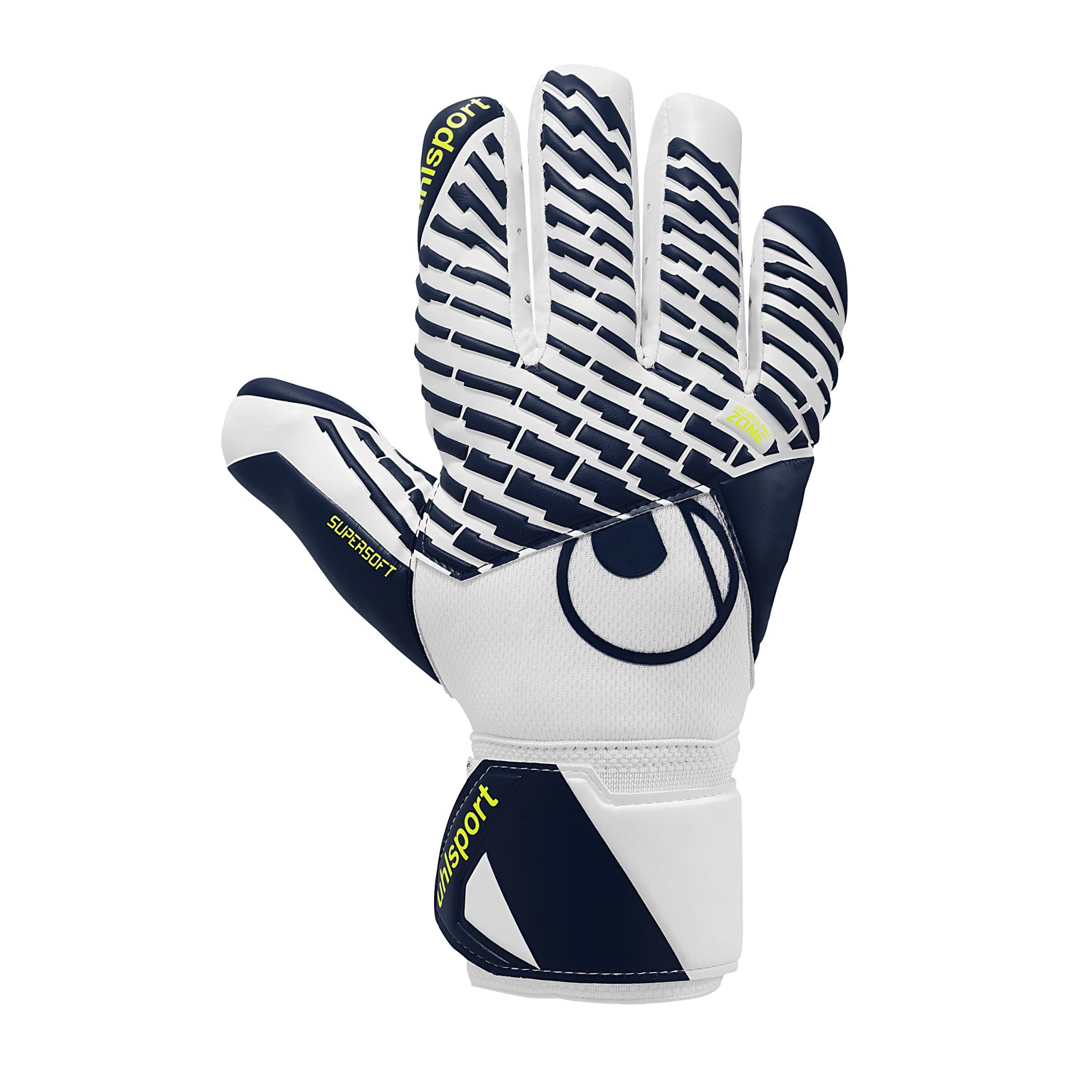 Uhlsport Fangmaschine Supersoft HALF NEGATIVE Goalkeeping Gloves