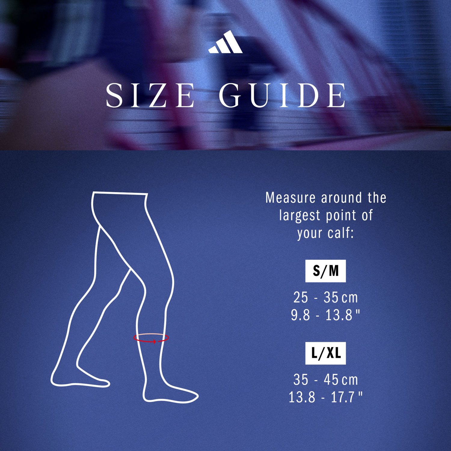 adidas Adult ClimaCool Compression Calf Sleeves - view number 7