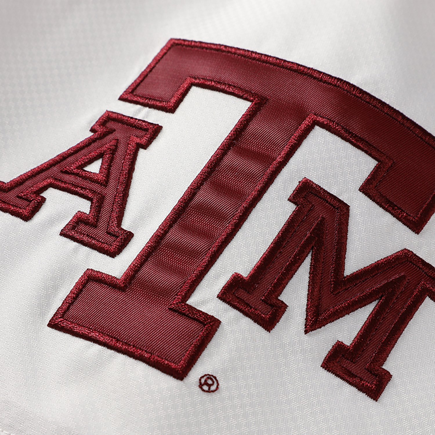 Mitchell & Ness Men's Texas A&M University Mascot School Script Head Coach Windbreaker Anorak Jacket - view number 3