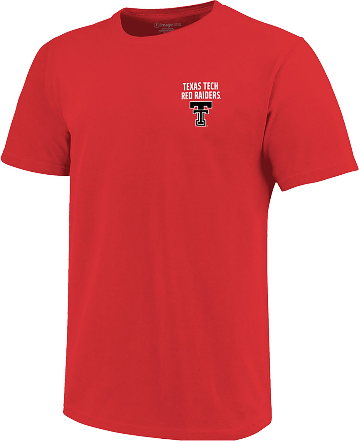 Image One Kids' Texas Tech Red Raiders Mascot Overlay DS Short Sleeve T-shirt - view number 2
