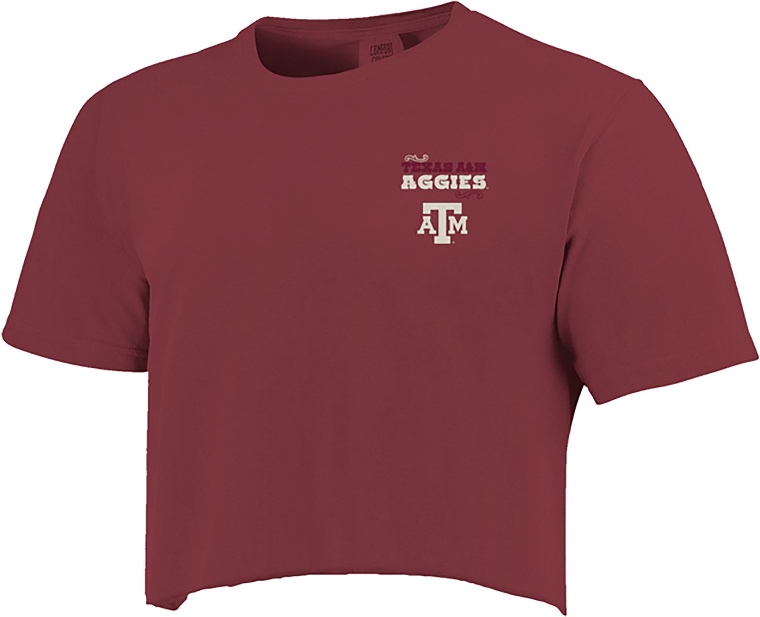 Image One Women's Texas A&M University Bandana Graphic T-shirt - view number 2