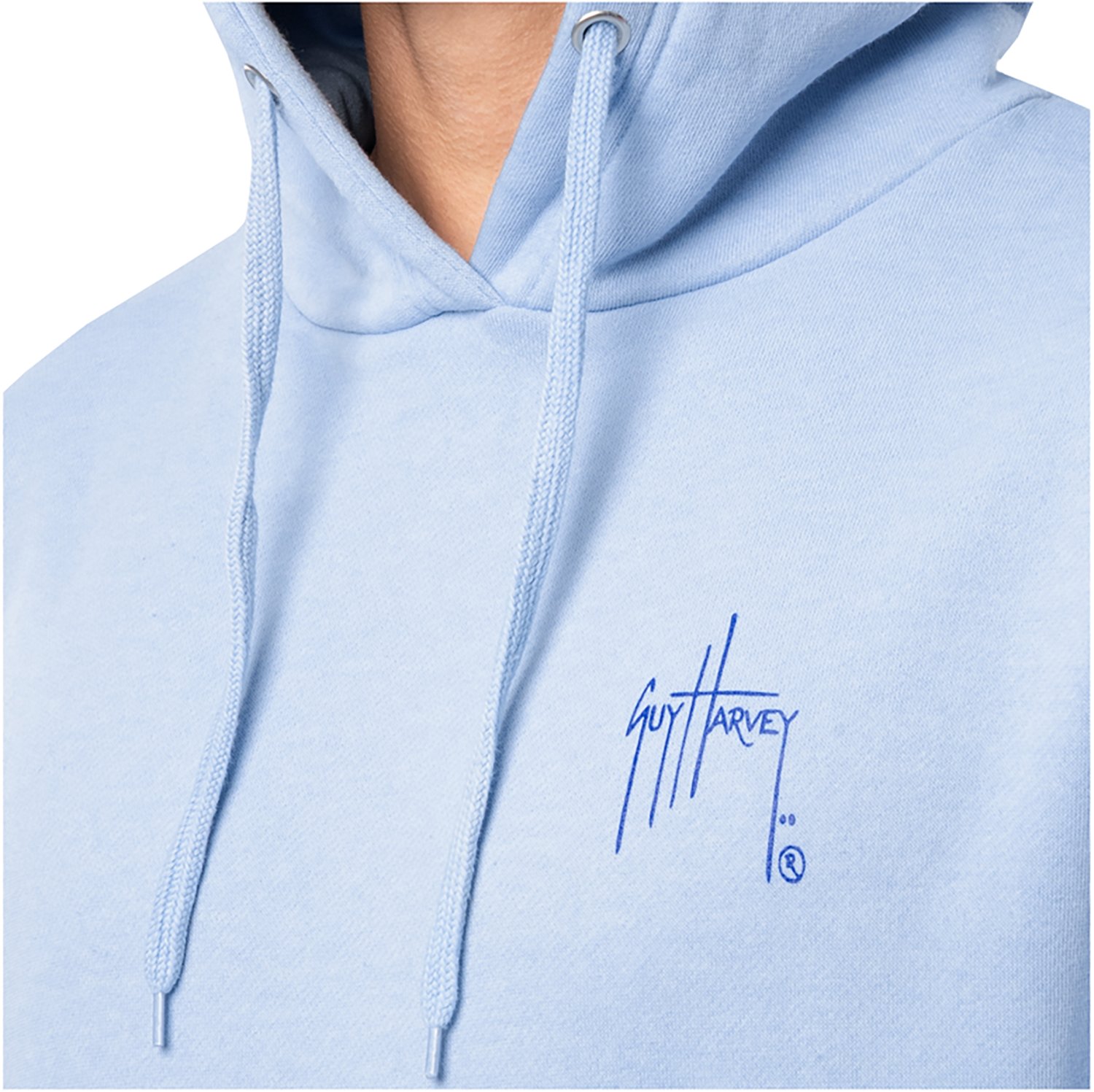 Guy Harvey Men's Tradewinds Sunset Fleece Hoodie - view number 4
