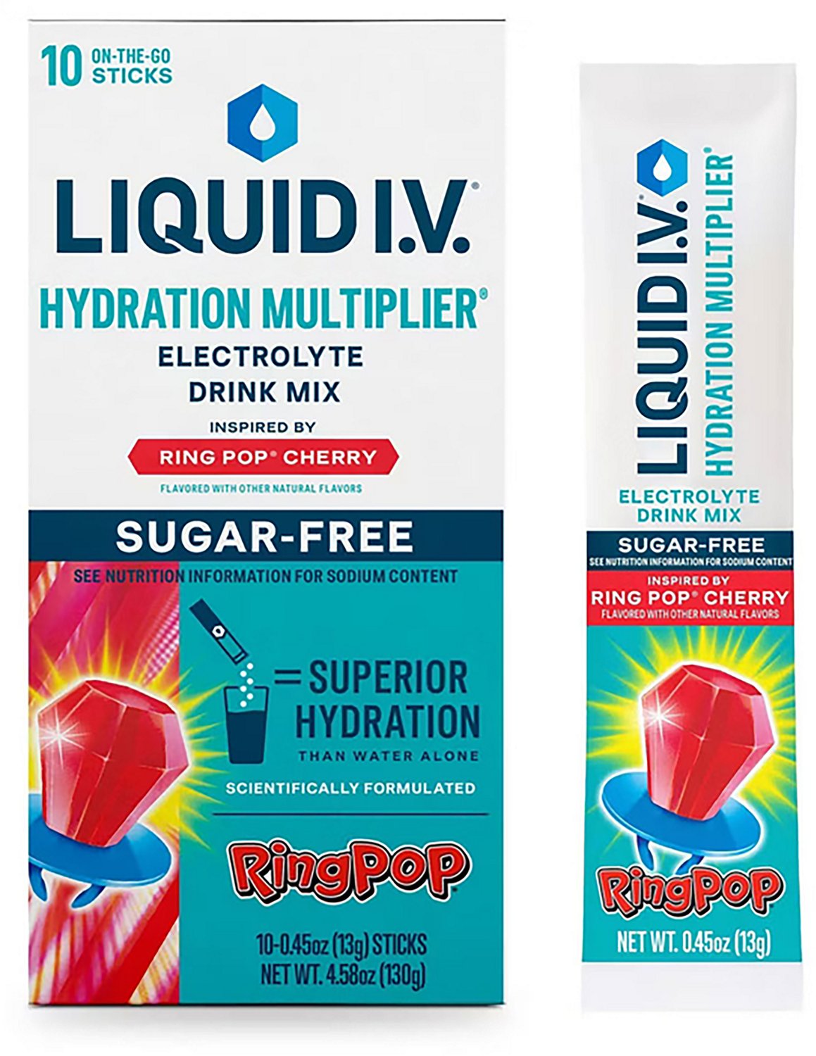 Liquid I.V. Hydration Multiplier Electrolyte Drink Mix 10-Pack