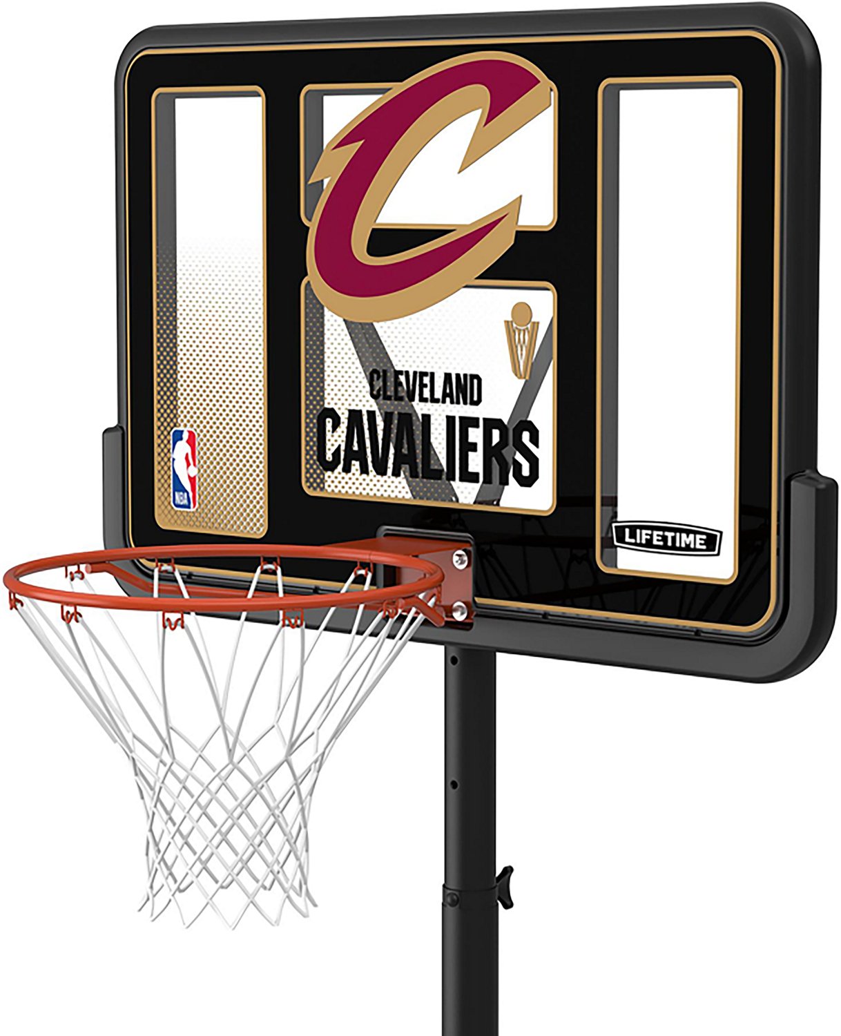 Lifetime NBA Cleveland Cavaliers 44 in Portable Basketball Hoop with Wheels - view number 3
