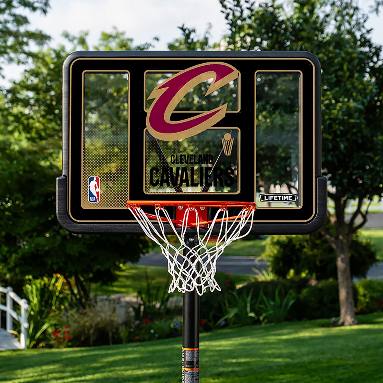 Lifetime NBA Cleveland Cavaliers 44 in Portable Basketball Hoop with Wheels - view number 8