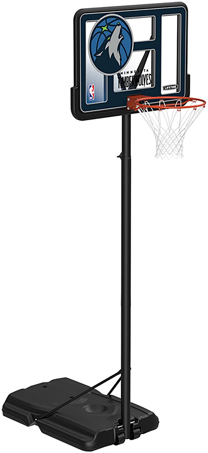 Lifetime NBA Minnesota Timberwolves 44 in Portable Basketball Hoop with Wheels - view number 2