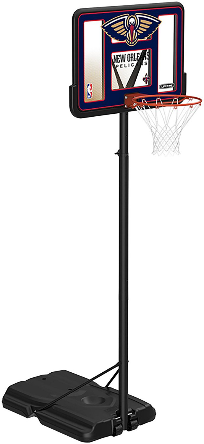 Lifetime NBA New Orleans Pelicans 44 in Portable Basketball Hoop with Wheels - view number 2
