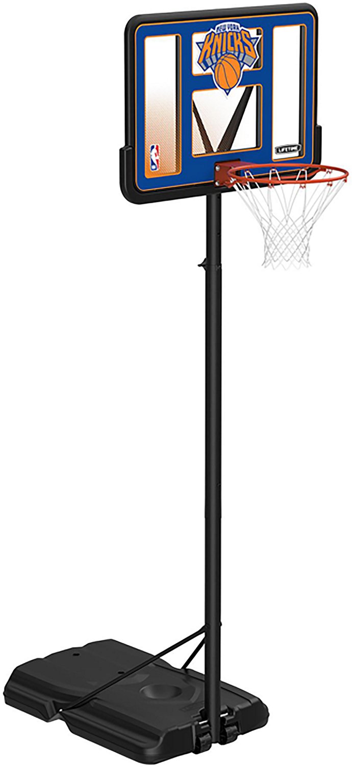 Lifetime NBA New York Knicks 44 in Portable Basketball Hoop with Wheels - view number 2