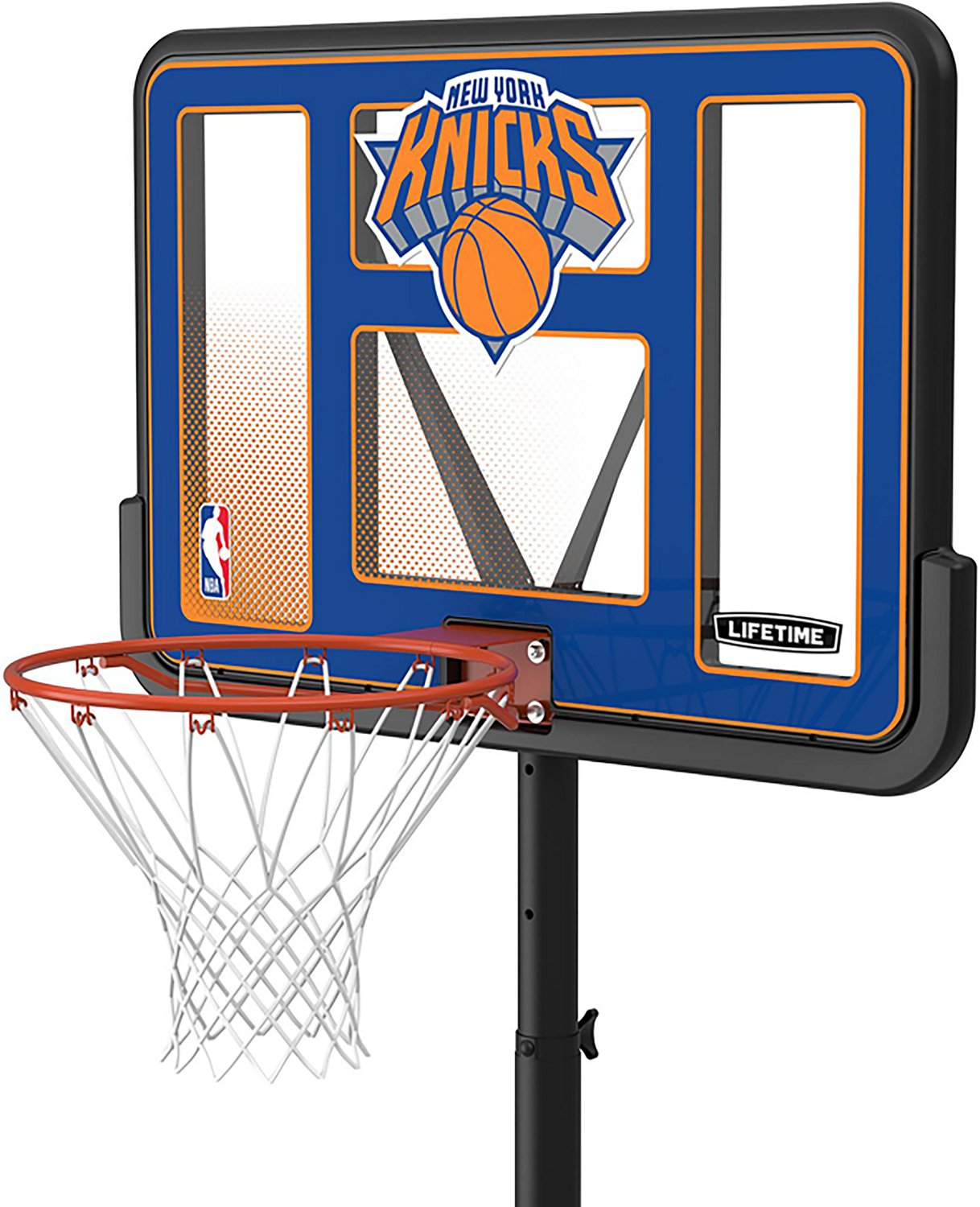 Lifetime NBA New York Knicks 44 in Portable Basketball Hoop with Wheels - view number 3