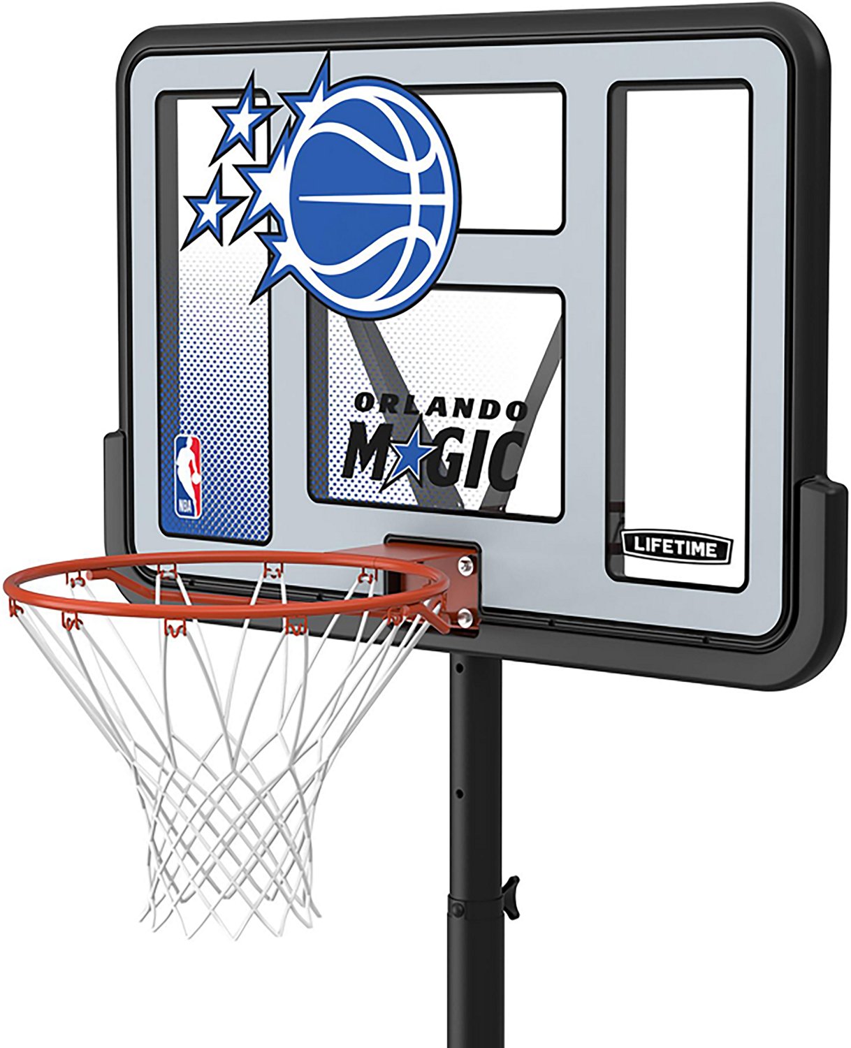 Lifetime NBA Orland Magic 44 in Portable Basketball Hoop with Wheels - view number 3