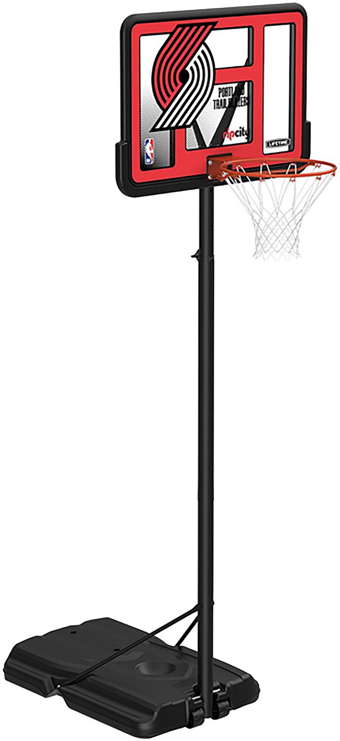 Lifetime NBA Portland Trail Blazers 44 in Portable Basketball Hoop with Wheels - view number 2