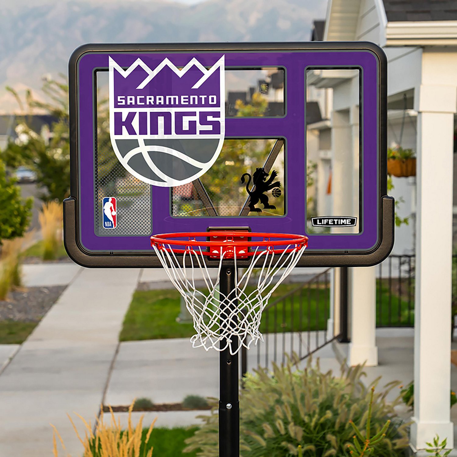Lifetime NBA Sacramento Kings 44 in Portable Basketball Hoop with Wheels - view number 8