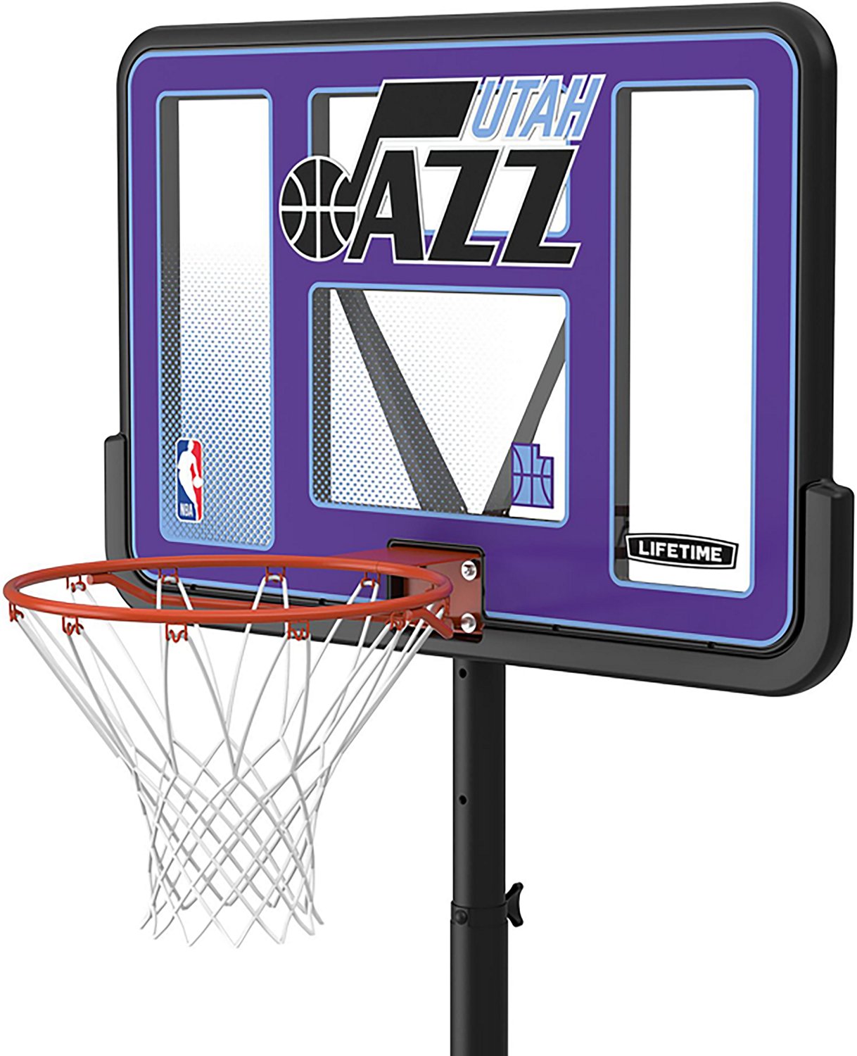 Lifetime NBA Utah Jazz 44 in Portable Basketball Hoop with Wheels - view number 3