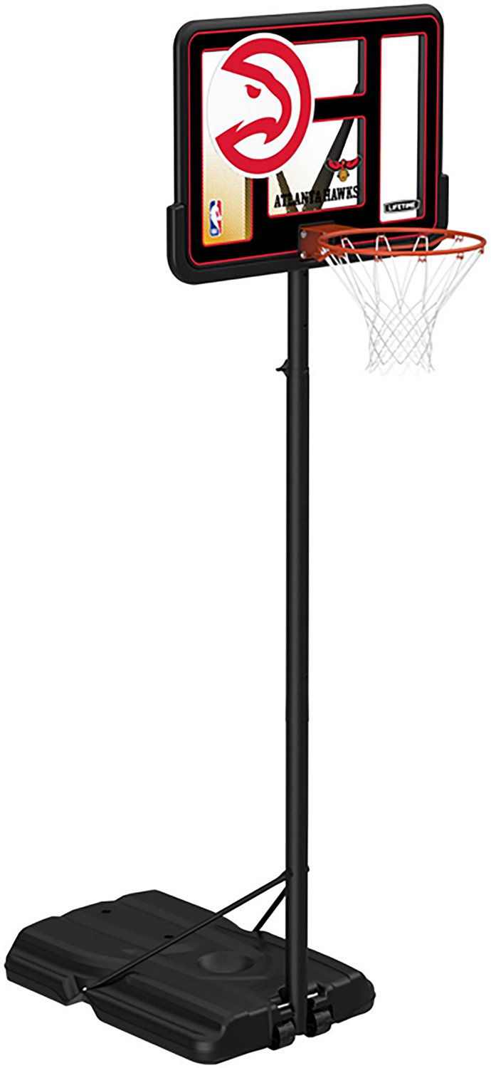 Lifetime NBA Atlanta Hawks 44 in Portable Basketball Hoop with Wheels - view number 2