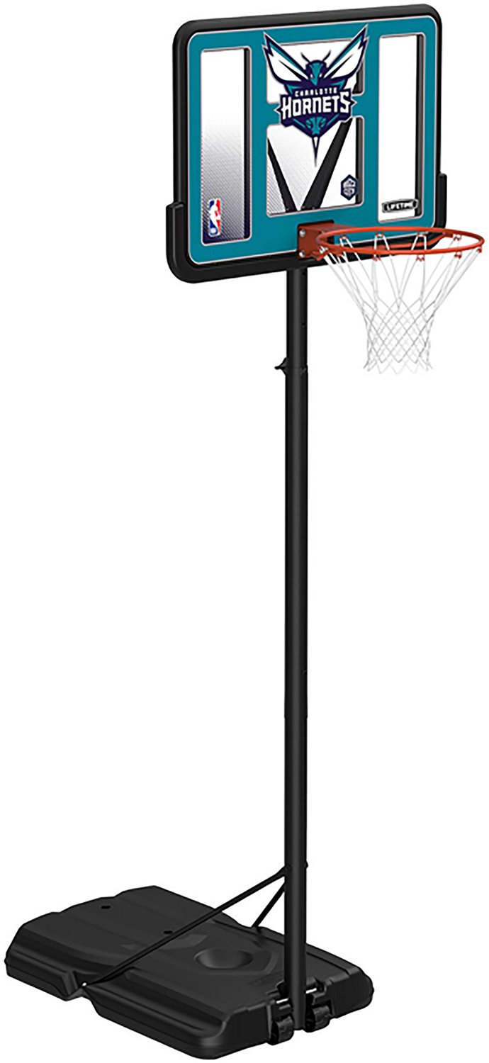 Lifetime NBA Charlotte Hornets 44 in Portable Basketball Hoop with Wheels - view number 2