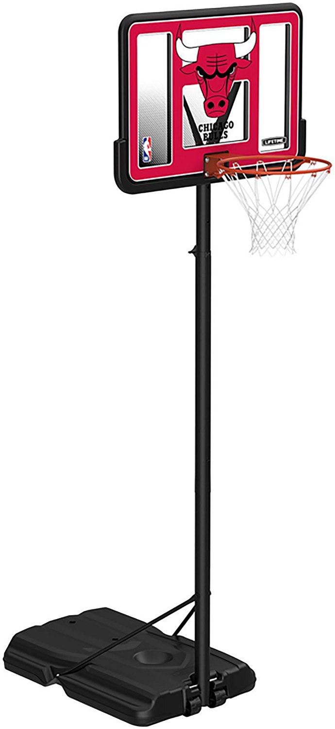 Lifetime NBA Chicago Bulls 44 in Portable Basketball Hoop with Wheels - view number 2