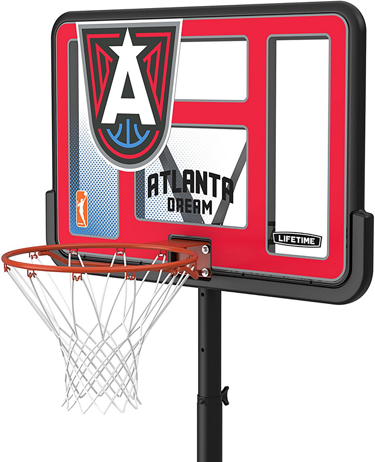 Lifetime WNBA Atlanta Dream 44 in Portable Basketball Hoop with Wheels - view number 3