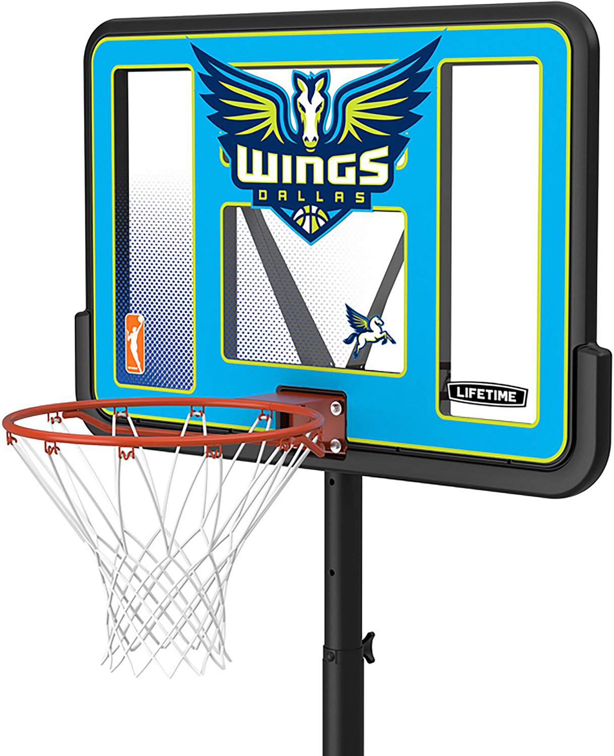 Lifetime WNBA Dallas Wings 44 in Portable Basketball Hoop with Wheels - view number 3